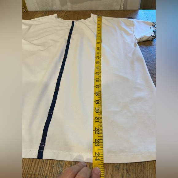 LEO & UGO White T-Shirt - Size 4 /L - Picture 7 of 8